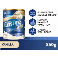 Ensure Low Lactose Vanilla Milk 850g/new Packaging Ensure Gold Vanilla 850g