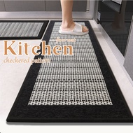 Rubber Floor Mats Anti-slip Kitchen Rug Hallway Karpet Bathroom Keset Lantai Karet