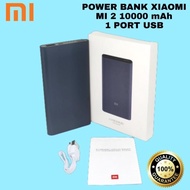 Power bank XIAOMI 10000 mah Powerbank Mi 2 10000mAh 1 Usb Port