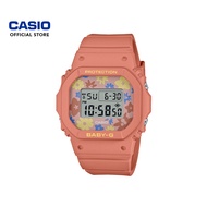CASIO BABY-G RETRO POP FLOWER DIAL BGD-565RP Ladies' Digital Watch Resin Band