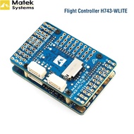 Mateksys Matek H743-WLITE Flight Controller STM32H743VIH6 ICM42688-P DPS310 OSD MicroSD Blackbox F76