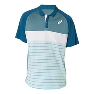 Asics เสื้อเทนนิสผู้ชาย Men's Court Polo-Shirt | Aquamarine ( 2041A273-405 )