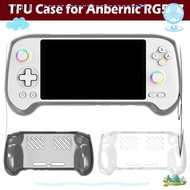 SUHUHD Protective Cover, Transparent Soft Handheld Game Console ,  Shockproof Anti-scratch TPU Host 