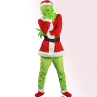Cosplay Clothing Men Es Unico Grinch Christmas Costume