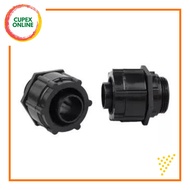 PVCLINK PVC Flexible Conduit Adaptor Screw Type 32mm/40mm/50mm Black (cupex)