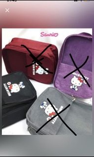 全新正版 Hello Kitty 格網鞋子收納袋