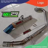 Exhaust Daeng sai4 100% Original Raider 150 carb/fi Lc 135v1/v2 Y15 Y15ZR Rs 150