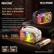 WEKOME WD-03 KARAOKE WIRELESS SPEAKER / BT V5.3 / 1500MAH / PT 6-8H / CT 2H