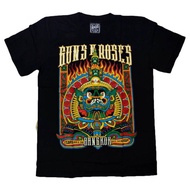 [New] 【New】เสื้อวงร็อค gun n roses  live in bangkok แฟชั่นแขนสั้นผ้าฝ้าย