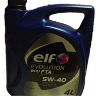 ELF Evolution 900 FTA 5W40 / Engine Oil / 4L bottle / Car servicing / DIY / F1 racing oil / Racing Engine Oil / Motor vehicles / Cars