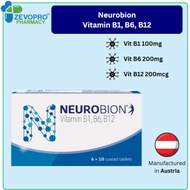 Neurobion 60's Vitamin B1, B6, B12 [Exp: 02/27] Vitamins for nerve