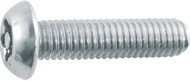 TRUSCO B1020520 5 Lob Button Bolts, Stainless Steel, M5 x 0.8 Inches (20 mm), Pack of 7