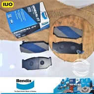 Front Brake Pads Splash Swift 2005-2011 BENDIX Brake Pad DB 1818 GCT