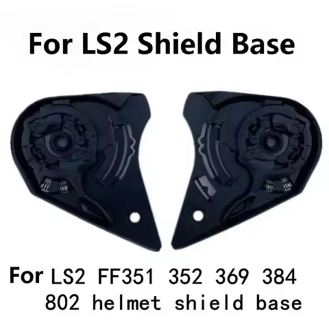 helmet shield lens base for LS2 FF351 352 369 384 802helmet LS2 shield base