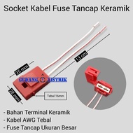 Socket Kabel Fuse Tancap Besar Keramik Fuse Blade Holder