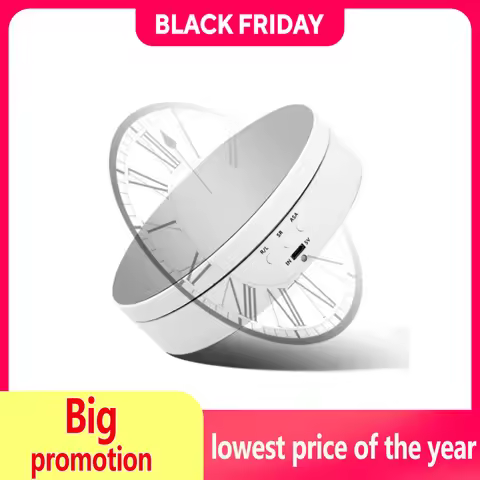 138mm electric rotating mirror display stand, 360-degree turntable,jewelry stand, rotating shooting,