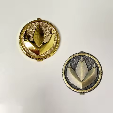Lightning Weathered Dragon Power Coin Alloy Metal Dragon Coin Gold Morpher Power Made for Ranger Cos