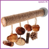 Parrot Perch Toy Accessory Budgie Toys for Chewing  zymais