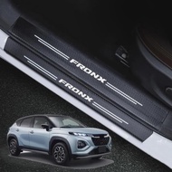 FOR FRONX  fronx 2024 Car Sticker Anti-Scratch Protective Sticker for Car Door Sill 4 Sheets Suitabl