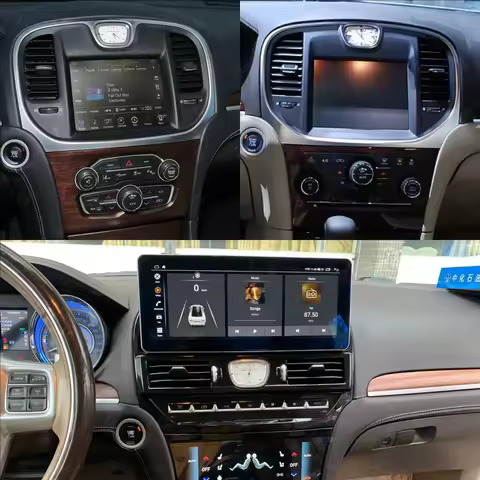 12.3 Inch For Chrysler 300C 300 300S 2011-2023 Screen Android 14 8-Core Car Multimedia Player Stereo