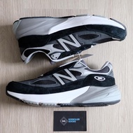 New Balance 990V6 NB MiUSA Black Grey White M990BK6 Authentic GK