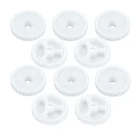 10 Pcs Front Rear Window Regulator Motor Repair Gear 5.4cm ABS For Mazda 3 5 6 Cx-7 Cx-9 RX-8 Car Ac