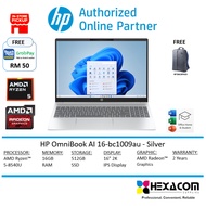 HP OmniBook 5 Laptop 16 inch 16-bc1009AU (RYZEN 5/ 16GB DDR5 RAM/ 512GB SSD/ 16'' 2K IPS/ OPI24/ 2 Y