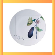 Noritake large plate, eggplant design, diameter: approximately 27 cm, height: approximately 3 cm, mi