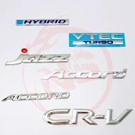 Honda Emblem Logo CR-V // Jazz // HYBRID // VTEC TURBO // Accord *Dropship