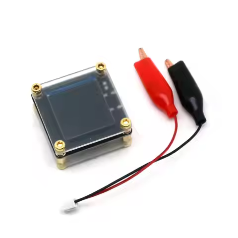 LCD Display Frequency Counter ﻿5Hz~100MHz /PWM Frequency Signal Generator 0-5V Voltmeter Type-c RF R