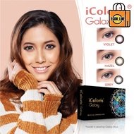 ( 2 PCS) Bionics iColoris Galaxy Monthly Disposable Cosmetic Color Contact Lenses 2/2