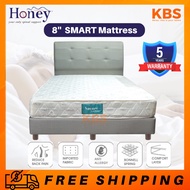(FREE Shipping) HONEY 8''Thickness HONEY Smart Spring Mattress / Spinal Support / 5 Years Warranty