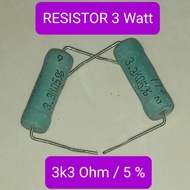 3k3 Ohm, 3 Watt, 5 % RESISTOR.