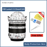 For Panasonic Lumix G 12-35mm F2.8 II Anti-Scratch Camera Lens Vinyl Wrap Film Sticker Protector Dec