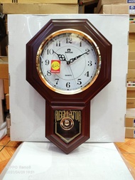 Jam dinding mirado musik dan bandulan+baterai