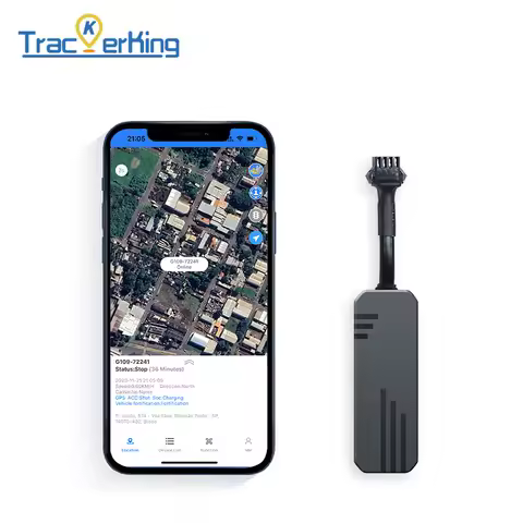 GPS Tracker for Motorcycle/Vehicle Tracking TrackerKing J14 Real Time Tracking Smart GPS Positioning