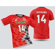 Japan CAPCOM Men's Volleyball 2024 Team Jersey