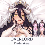 【Hot demand】 Overlord Albedo Pillow Case Decoration Pillow Cover Hugging Body Japanese Anime Diy Cus