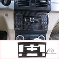 台灣現貨適用於賓士 Benz GLK級X204 2010 2011 2012配件 ABS鉻碳纖維 汽車體積CD模式框架飾