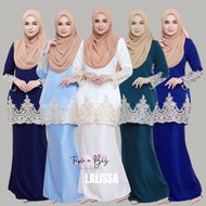 KURUNG MODEN LACE EXCLUSIVE LALISSA NIKAH SANDING BAJU KAHWIN RAYA SEDONDON IBU ANAK navy baby blue off white royal blue