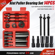 CASTA Treker Lepas Bearing 14 Pcs CVT Bearing Dalam dengan Extra Selongsong Besar Bearing Puller Dis