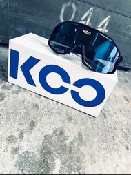 KOO DEMOS頂級自行車眼鏡 蔡司鏡片 風鏡 太陽眼鏡黑色/藍色