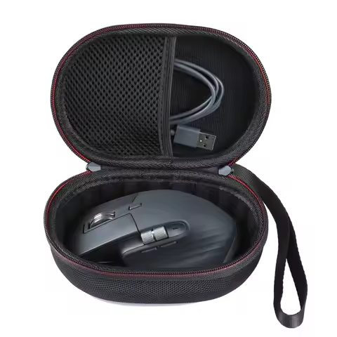 Hard Shell Case for Logitech MX Master 3S 3 2S 2 Gaming Mouse Carrying Bag Protective Shockproof Mic