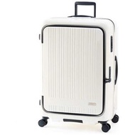 日本 MAXBOX 8011 20"/24"/28"白色[前開蓋日本剎車輪]行李箱