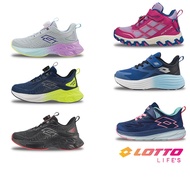 [LOTTO] Leap Wind 810 Turn Buckle Elastic Shock Absorber Children's Running Shoes lotto Children's S