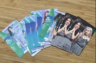 出black pink (jisoo, rose, Lisa, jennie) yes card