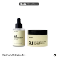 Gote Maximum Hydration Set - Moisturizer | Plumping H.A Serum | Hyaluronic Acid | Ceramide | Anti Ag