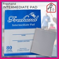 ❡ ◐ ♆ A's INTERMEDIATE PAPER (1 Pad) - GRADE 5&6 Intermediate Writing Pad Long Pad (SOLD PER PAD )