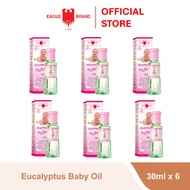 6x - Eagle Brand Eucalyptus Baby Oil 30ml