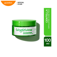 Glad2Glow Centella Salicylic Acid Exfoliating Acne Pads 30S